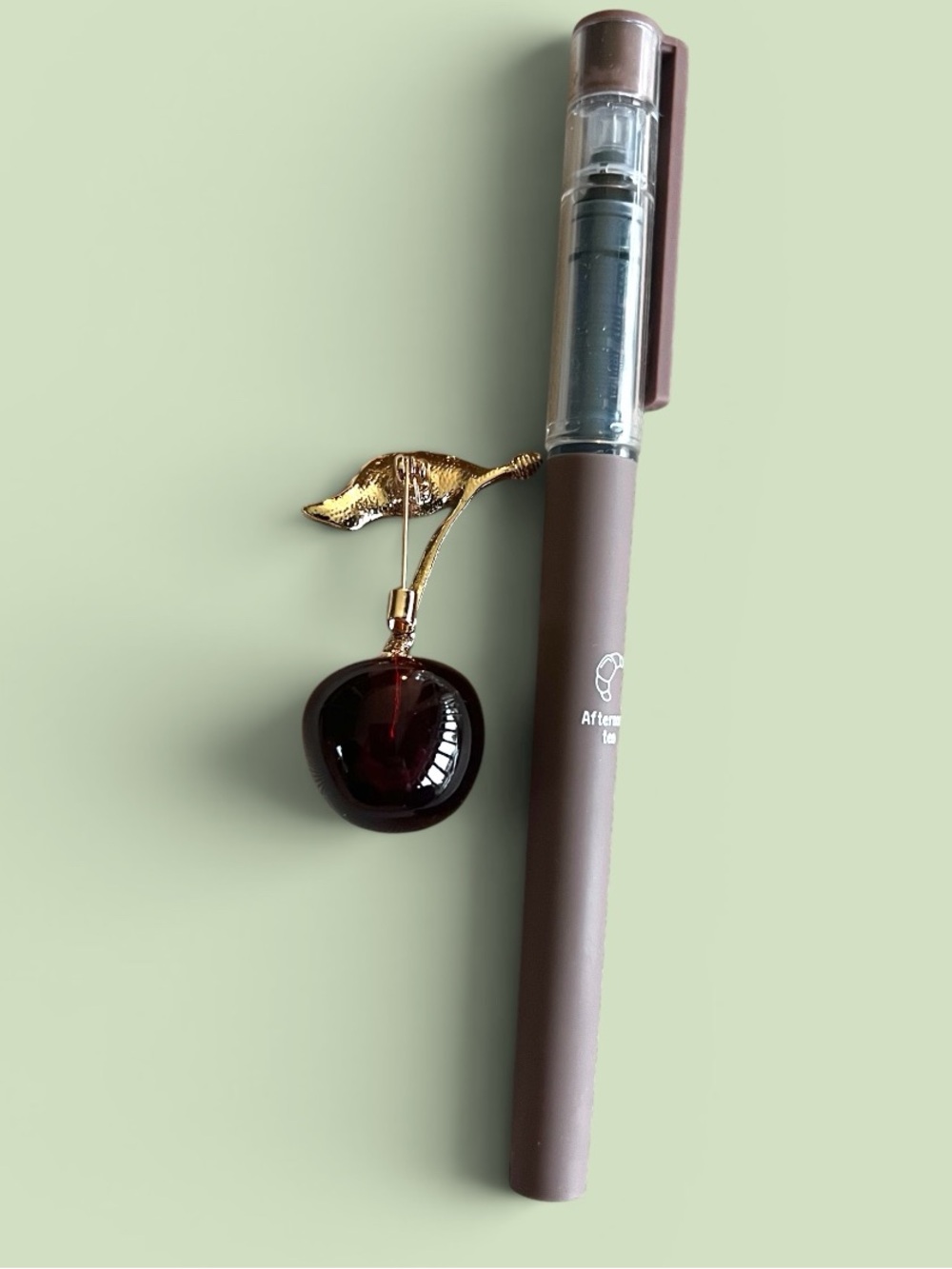 Oh So Juicy, Oh So Chic Cherry Brooch - Picture 2 of 3